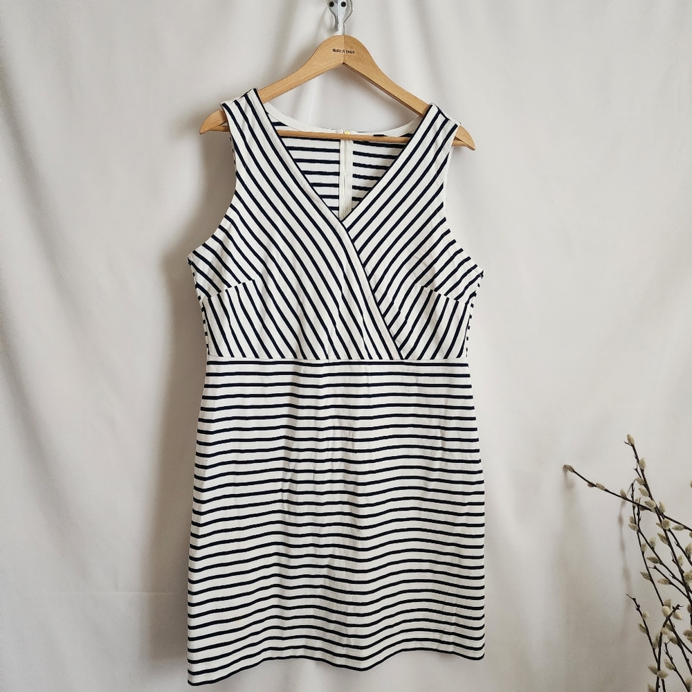 Tommy Hilfiger Striped Sleeveless Dress